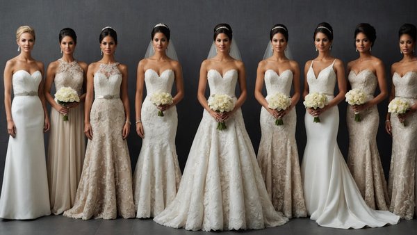 Tenues pour la mariée: des styles modernes et diversifiés